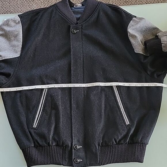 Pierluigi Della Spina Wool/ Cashmere Lettermans Jacket - Picture 4 of 12